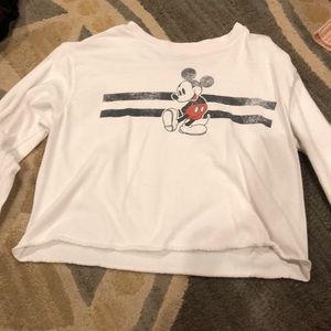 mickey mouse long sleeve tee